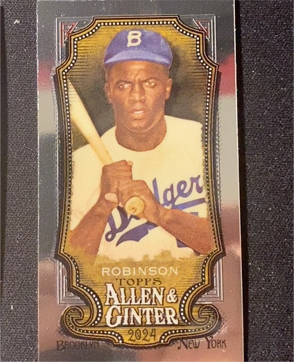 2024 Topps Allen & Ginter #170 Jackie Robinson — front