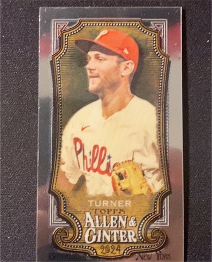 2024 Topps Allen & Ginter Mini #39 Trea Turner — front