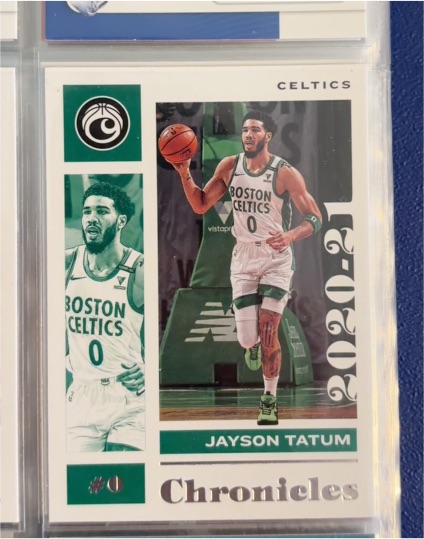 2020-21 Panini Chronicles #9 Jayson Tatum — front