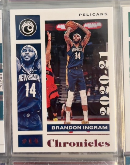 2020-21 Panini Chronicles #21 Brandon Ingram — front
