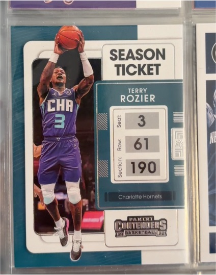 2021-22 Panini Contenders #26 Terry Rozier — front