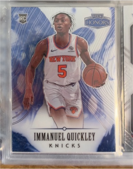 2020-21 Panini Chronicles Honors #583 Immanuel Quickley — front