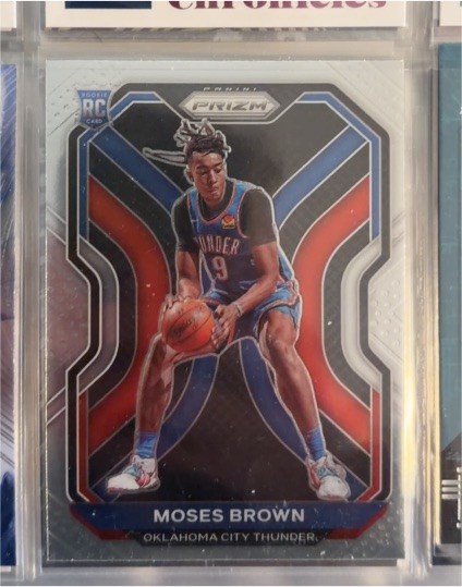 2020-21 Panini Chronicles Prizm #510 Moses Brown — front