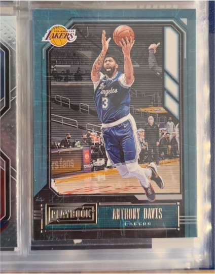 2020-21 Panini Chronicles Playbook #194 Anthony Davis Lakers — front