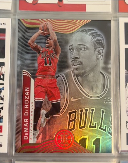 2021-22 Panini Illusions #38 DeMar DeRozan — front