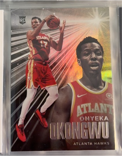2020-21 Panini Chronicles Essentials #214 Onyeka Okongwu — front
