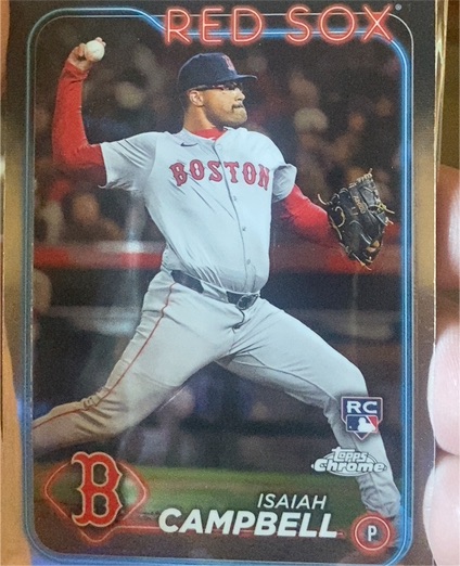 2024 Topps Chrome #76 Isaiah Campbell — front