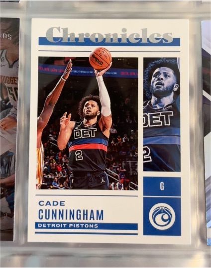 2022-23 Panini Chronicles #7 Cade Cunningham — front