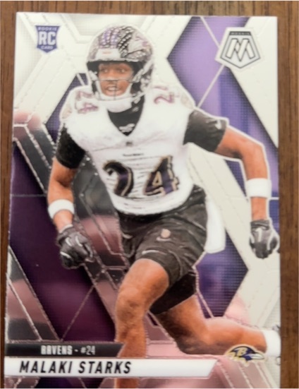 2025 Panini Mosaic #347 Malaki Starks — front
