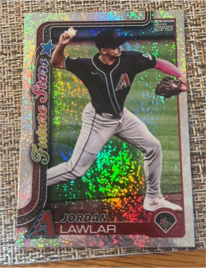 2025 Topps Series 2 #452 Jordan Lawlar Future Stars — front