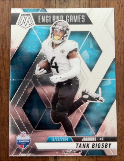 2025 Panini Mosaic #257 Tank Bigsby Jacksonville Jaguars — front