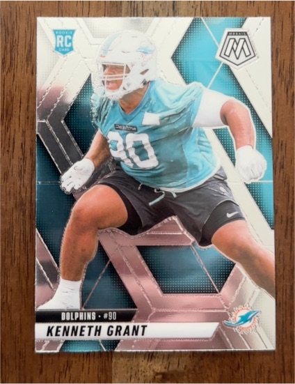 2025 Panini Mosaic #351 Kenneth Grant — front