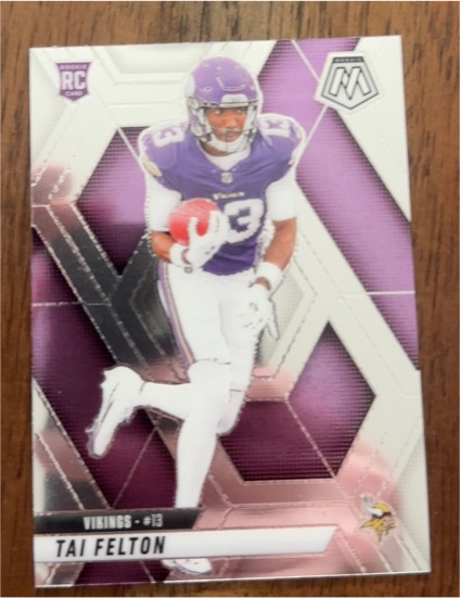 2025 Panini Mosaic #329 Tai Felton — front