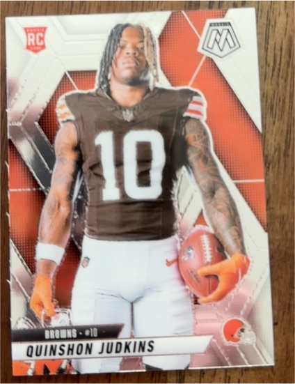 2025 Panini Mosaic #276 Quinshon Judkins — front