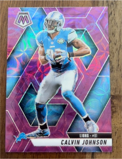 2025 Panini Mosaic #90 Calvin Johnson — front