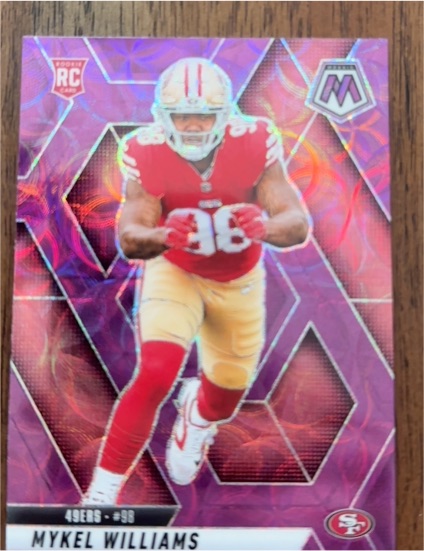 2025 Panini Mosaic #307 Mykel Williams — front