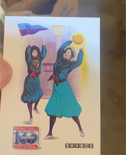 1991-92 SkyBox #330 Women Take the Court — front