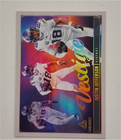 2025 Panini Luminance Vestige #Justin Jefferson — front