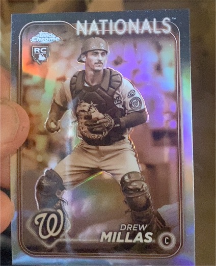 2024 Topps Chrome #85 Drew Millas — front