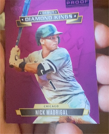 2021 Panini Diamond Kings #DDK-CW Nick Madrigal — front
