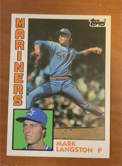 1984 Topps Traded #70T Mark Langston — front