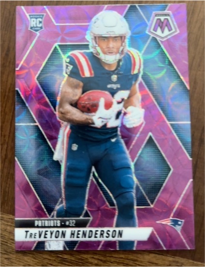 2025 Panini Mosaic #325 TreVeyon Henderson — front