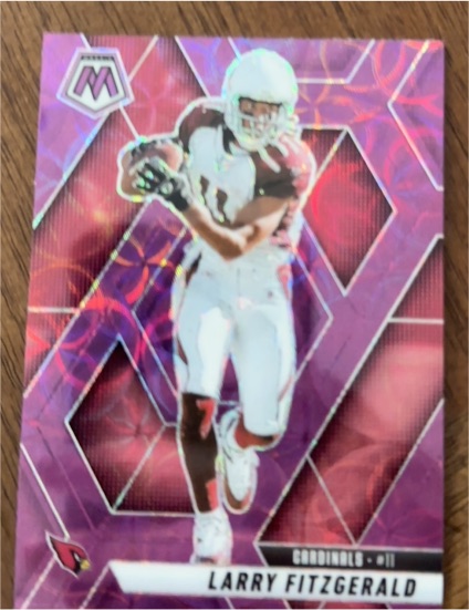 2025 Panini Mosaic #47 Larry Fitzgerald — front