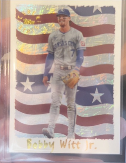 2022 Topps Holiday #HW129 Bobby Witt Jr. — front