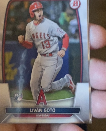 2023 Bowman #46 Livan Soto — front