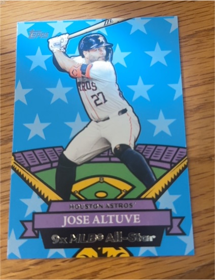 2007 Topps All-Stars #AS7 Jose Altuve — front