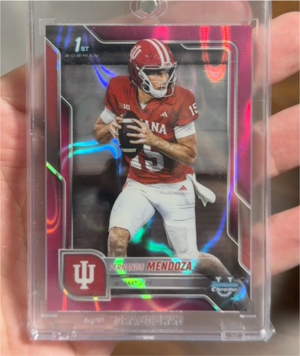 2025 Bowman Chrome #109 Fernando Mendoza — front