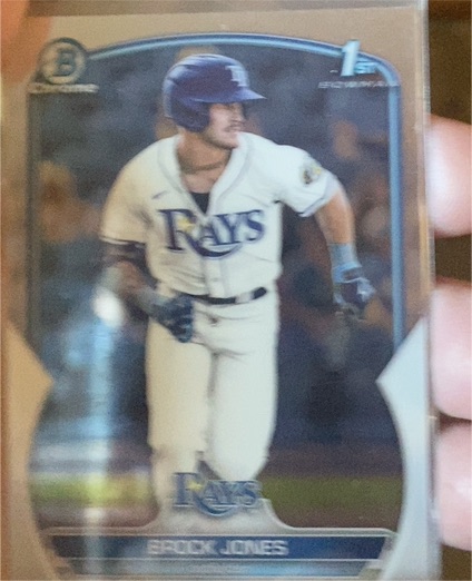 2023 Bowman Chrome #BCP-115 Brock Jones — front