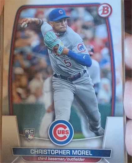 2023 Bowman #34 Christopher Morel — front