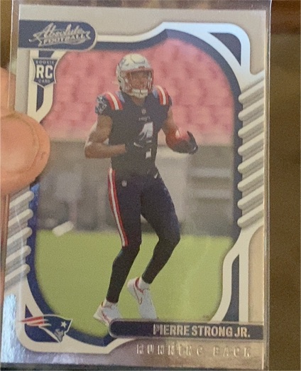 2022 Panini Absolute #141 Pierre Strong Jr. — front