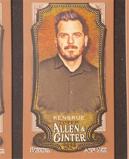 2024 Topps Allen & Ginter #284 Dustin Kensrue — front