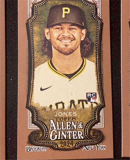 2024 Topps Allen & Ginter Mini #298 Jared Jones — front