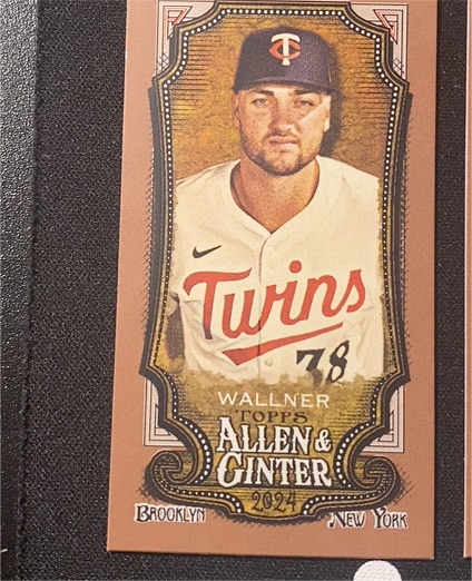 2024 Topps Allen & Ginter Mini #345 Matt Wallner — front