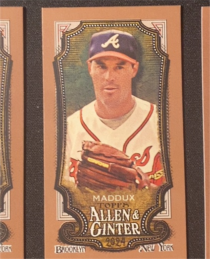 2024 Topps Allen & Ginter Mini #220 Greg Maddux — front