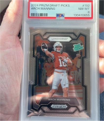 2024 Panini Prizm Draft Picks #192 Arch Manning — front