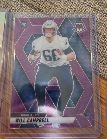 2025 Panini Mosaic #378 Will Campbell — front