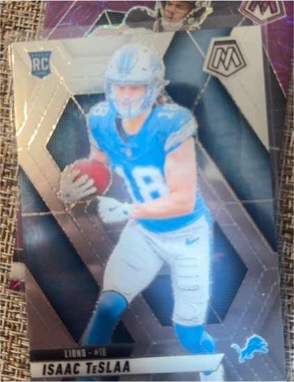 2024 Panini Mosaic #18 Isaac Teslaa — front