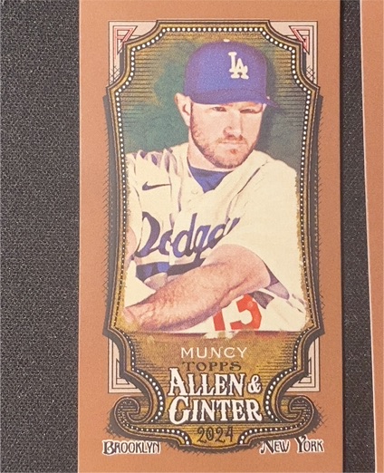 2024 Topps Allen & Ginter #141 Max Muncy — front