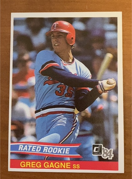 1984 Donruss #39 Greg Gagne — front