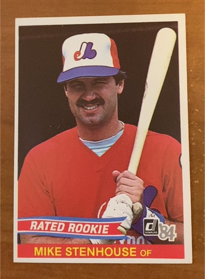 1984 Donruss #29 Mike Stenhouse — front