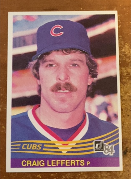 1984 Donruss #388 Craig Lefferts — front