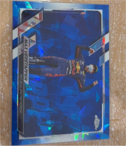 2021 Topps Chrome Formula 1 #48 Max Verstappen — front