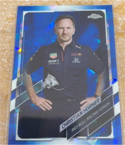 2021 Topps Chrome Sapphire #84 Christian Horner — front