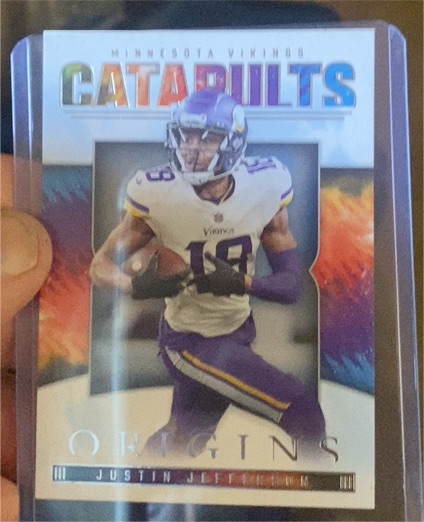 2022 Panini Origins #CAT-13 Justin Jefferson — front