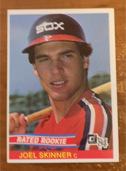 1984 Donruss #27 Joel Skinner — front