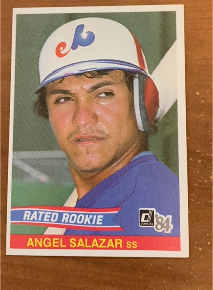 1984 Donruss #33 Angel Salazar — front